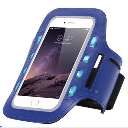 Armband Wrist Mobile Phone Case With LED Light