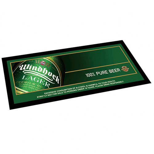 Nitrile Rubber Bar Mat/Runner with Logo Printing